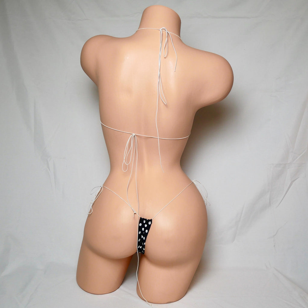 Polka dot Triangle Floss Bikini